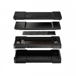 ASUS TUF Gaming A2 M.2 NVMe SSD Enclosure with USB 3.2 Gen 2x2 Type-C
