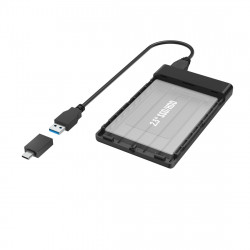 HAMA 00200760 2.5" SATA Drive Caddy with USB-A 3.2 Gen 1 & USB-C Adapter