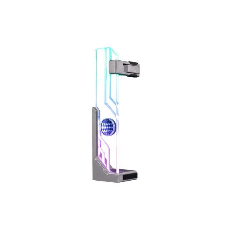 COOLER MASTER Atlas ARGB GPU Support Bracket with Tempered Glass