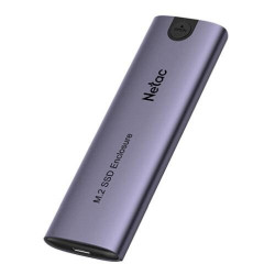 NETAC NT07WH51-32CA M.2 NVMe/SATA SSD Enclosure, USB 3.1 Gen 2 Type-C
