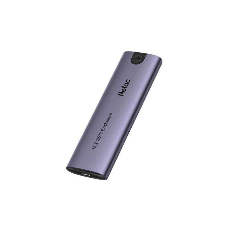 NETAC NT07WH51-32CA M.2 NVMe/SATA SSD Enclosure, USB 3.1 Gen 2 Type-C