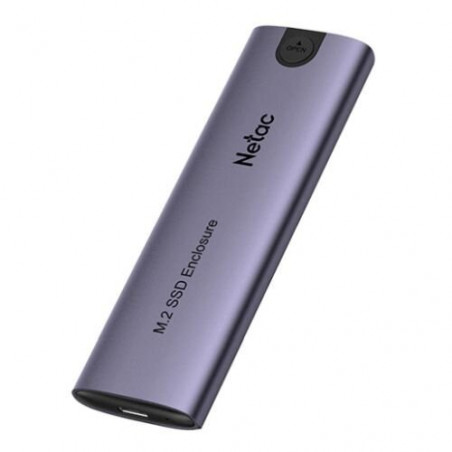 NETAC NT07WH51-32CA M.2 NVMe/SATA SSD Enclosure, USB 3.1 Gen 2 Type-C
