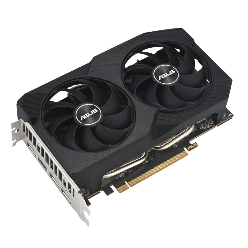 ASUS DUAL RX 7600 V2 OC 8GB GDDR6 Graphics Card