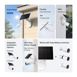 TP-LINK TAPO A201 2.5W Solar Panel with 4m Cable