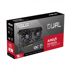 ASUS DUAL RX 7600 XT OC 16GB GDDR6 Graphics Card