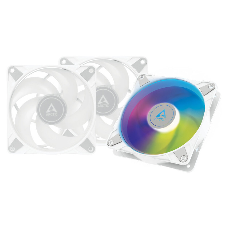ARCTIC P12 PWM PST ARGB 12cm Case Fan (3 Pack)
