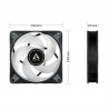 ARCTIC P14 PWM PST ARGB 14cm Case Fan