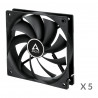 ARCTIC F12 12cm 5-Pack Case Fans