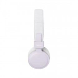 HAMA Freedom Lit III Bluetooth Headset with Microphone, 3.5mm Jack/USB-C, Foldable, White