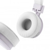 HAMA Freedom Lit III Bluetooth Headset with Microphone, 3.5mm Jack/USB-C, Foldable, White