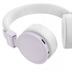 HAMA Freedom Lit III Bluetooth Headset with Microphone, 3.5mm Jack/USB-C, Foldable, White
