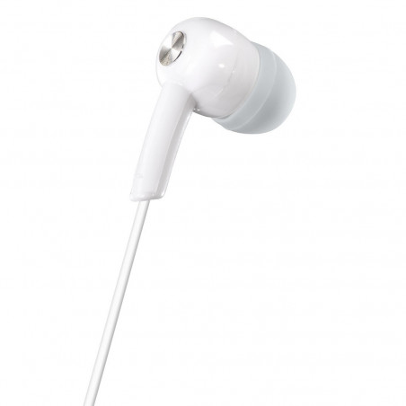 HAMA 00184132 Gloss In-Ear Headphones 3.5mm Jack White