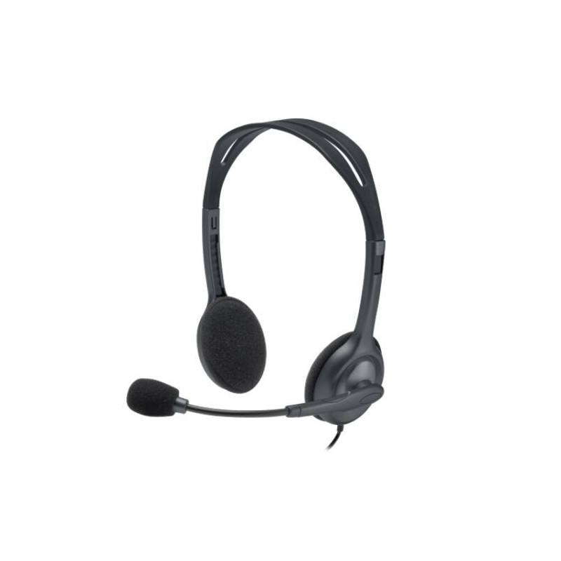 Logitech H111 Wired Headset with Microphone, 3.5mm Jack