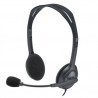 Logitech H111 Wired Headset with Microphone, 3.5mm Jack