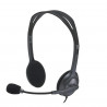 Logitech H111 Wired Headset with Microphone, 3.5mm Jack