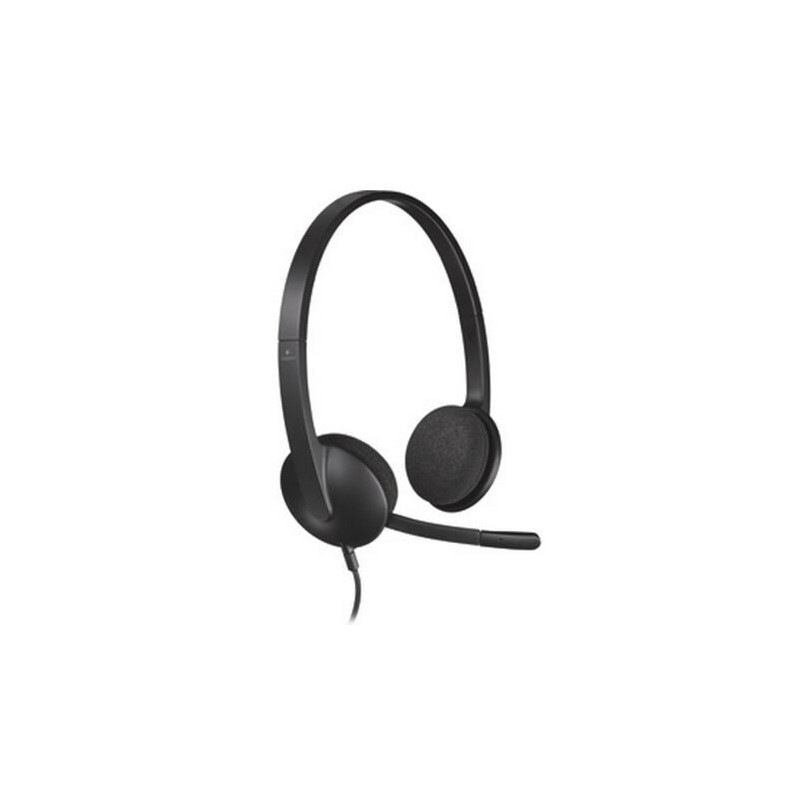 Logitech H340 USB Headset with Boom Microphone