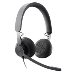 Logitech Zone Wired Headset USB-C  Noise-Cancelling Microphone