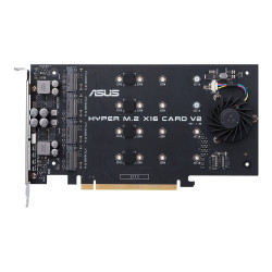 ASUS Hyper M.2 x16 PCIe 3.0 Card 4x M.2 SSD Adapter