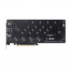 ASUS Hyper M.2 x16 Gen 4 PCIe 4.0/3.0 NVMe RAID Adapter