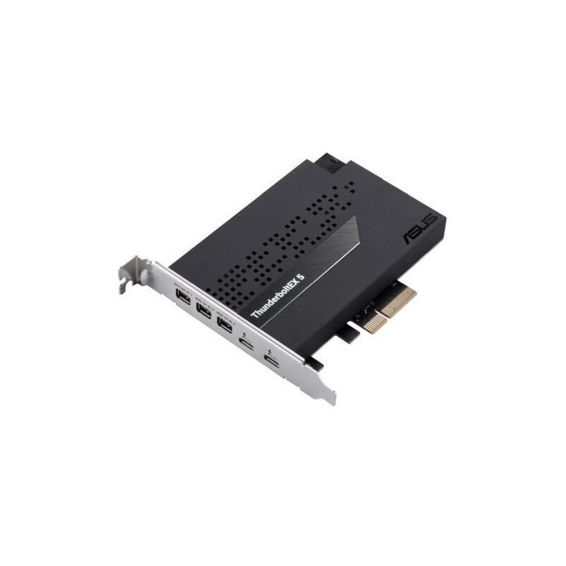 ASUS ThunderboltEX 5 2-Port Thunderbolt 5 PCIe 4.0 Expansion Card