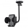 HAMA 00201521 2-in-1 Mobile Phone Holder with Flexible Arm and 360° Rotation
