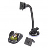 HAMA 00201521 2-in-1 Mobile Phone Holder with Flexible Arm and 360° Rotation