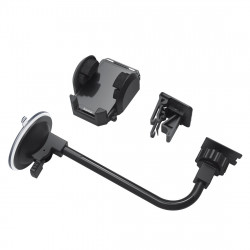HAMA 00201521 2-in-1 Mobile Phone Holder with Flexible Arm and 360° Rotation