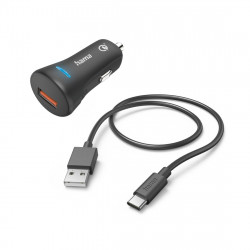 HAMA 00201615 19.5W USB-A & USB-C Car Charger