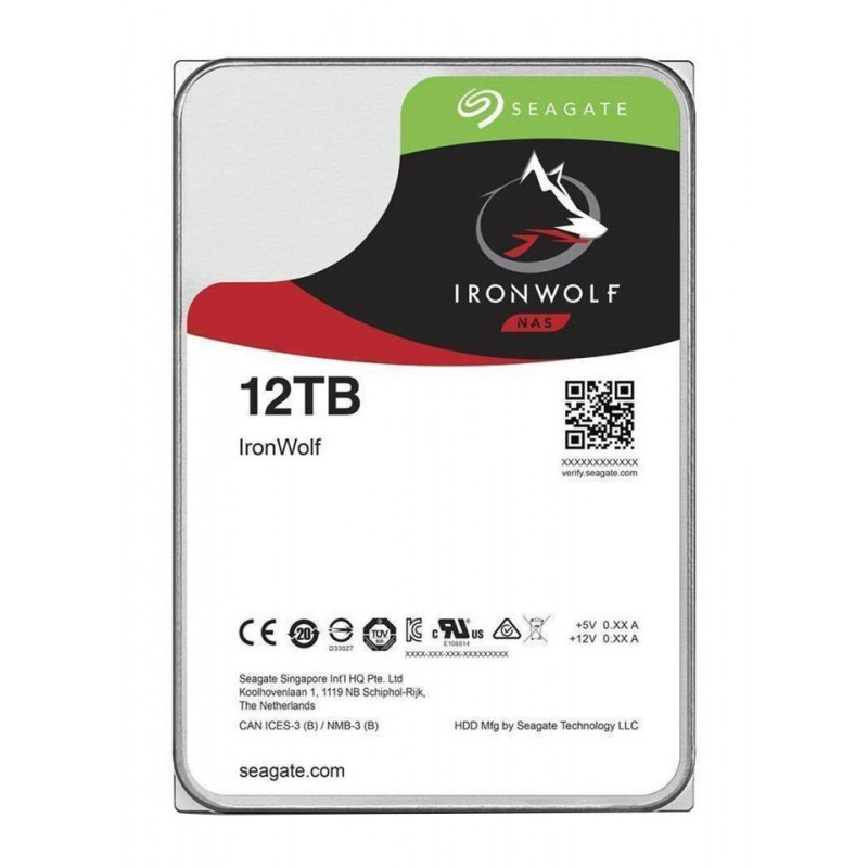 Seagate IronWolf 12TB 7200RPM 256MB Cache SATA HDD
