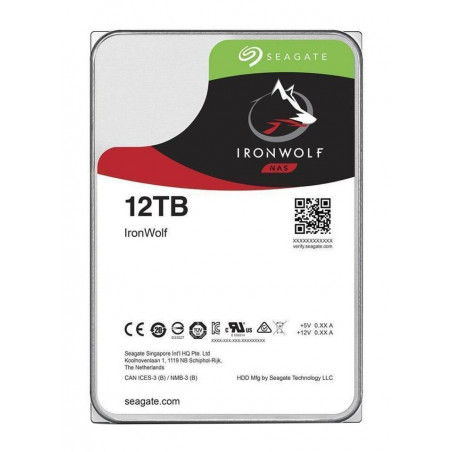 Seagate IronWolf 12TB 7200RPM 256MB Cache SATA HDD