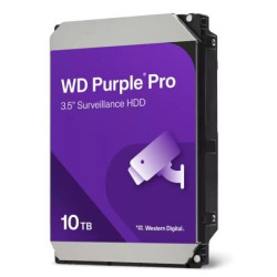 WD WD102PURP 10TB 7200RPM SATA 3.5" Purple Pro Surveillance Hard Drive