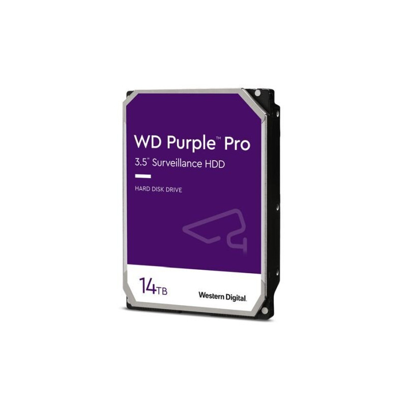 WD WD142PURP 14TB 7200RPM SATA 3.5" Purple Pro Surveillance Hard Drive