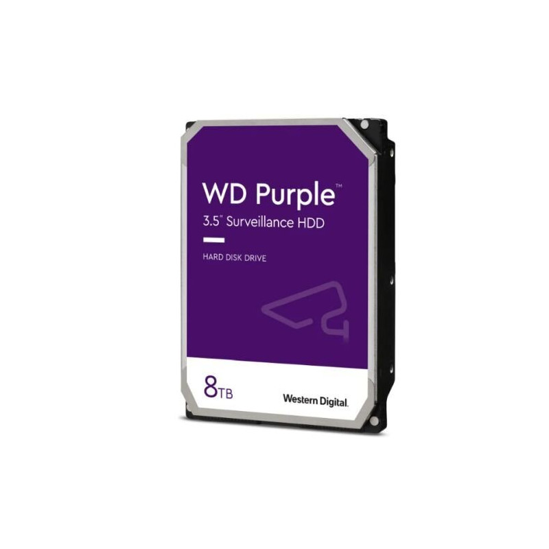 WD WD85PURZ 8TB 256MB Cache SATA III Purple Surveillance Hard Drive