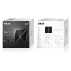 ASUS ZenDrive U9M External Slimline DVD Rewriter USB-A/USB-C