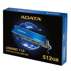 ADATA Legend 710 512GB NVMe PCIe Gen3 M.2 2280 SSD