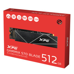 ADATA XPG GAMMIX S70 Blade 512GB PCIe 4.0 NVMe SSD