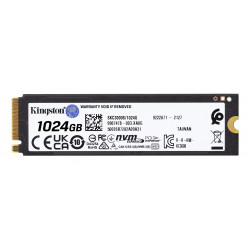 Kingston KC3000 1TB NVMe PCIe Gen4 M.2 SSD