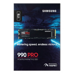 SAMSUNG 990 PRO 1TB NVMe PCIe Gen4 M.2 2280 SSD