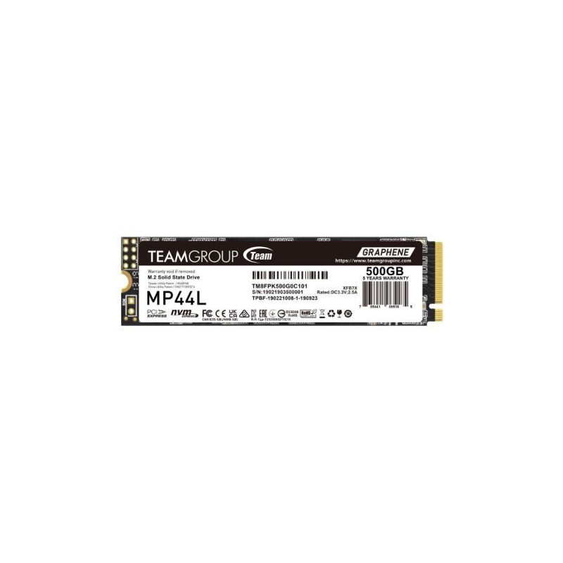 TEAM MP44L 500GB M.2 NVMe PCIe 4.0 SSD