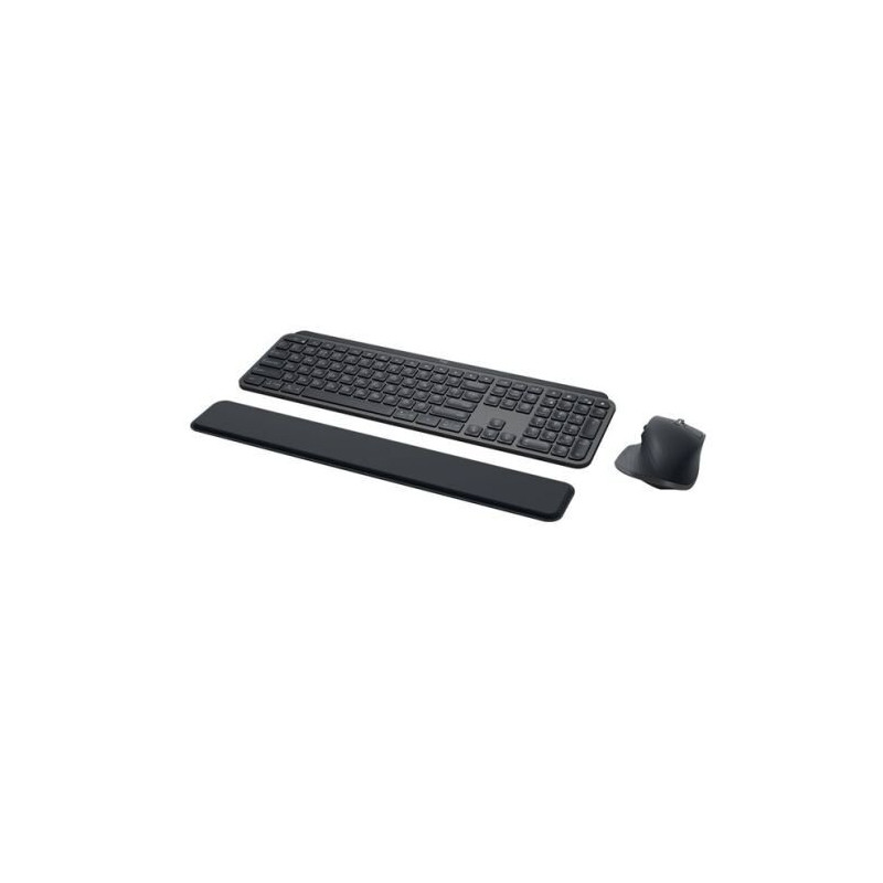 Logitech MX Keys Combo v2 Wireless Keyboard and Mouse Kit with Palm Rest