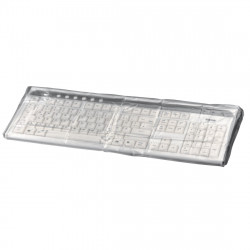HAMA 00113818 Transparent Keyboard Dust Cover