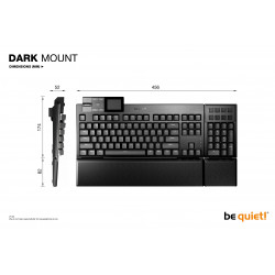 BEQUIET Dark Mount Silent Tactile RGB Mechanical Keyboard