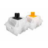 BEQUIET BT003UK Light Mount Silent Linear RGB Mechanical Keyboard with 3D Media Wheel & 5 Macro Keys