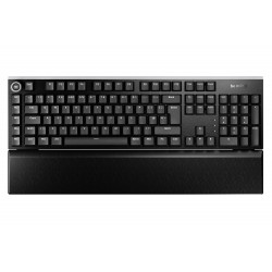 BEQUIET BT004UK Silent Tactile RGB Mechanical Keyboard with Media Wheel & 5 Macro Keys