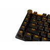 BEQUIET BT004UK Silent Tactile RGB Mechanical Keyboard with Media Wheel & 5 Macro Keys