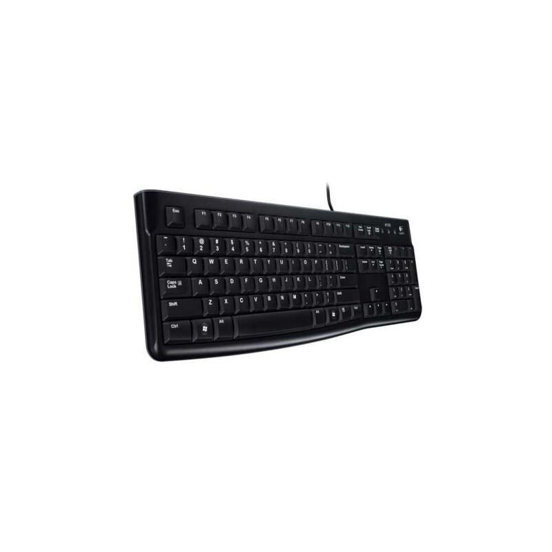 Logitech K120 Wired Keyboard, UK English QWERTY Layout