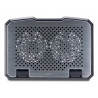 HAMA 00126807 Aluminium Laptop Cooler with 2 Fans, Up to 15.6