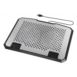 HAMA 00126807 Aluminium Laptop Cooler with 2 Fans, Up to 15.6