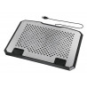 HAMA 00126807 Aluminium Laptop Cooler with 2 Fans, Up to 15.6