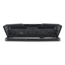 HAMA 00126807 Aluminium Laptop Cooler with 2 Fans, Up to 15.6